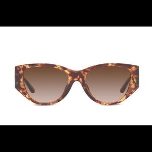 Tory Burch 52MM Round Tortoise Sunglasses
